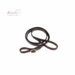 Premium Leather LEAD REIN For Showing Horse/Pony, Black Brown, 3/4 inch