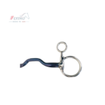 Baucher Blue Sweet Iron Hanging Cheek Ported Horse Bit Snaffle ( Free P & P ) - Image 3
