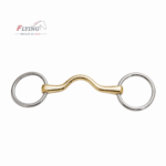 Loose Ring Mouth Ported Snaffle Horse Bit