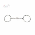Loose Ring Horse Bit Snaffle with Copper inlay (Inserts) Stainless Steel