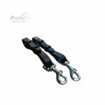 Martingale to Girth Attachment clip in Black & Brown Leather ( Pack of 2 Clips)