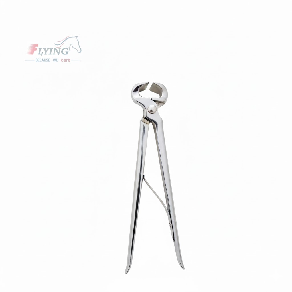 unnamed - 2026-02-01T231349.558 Hoof Nipper, Trimmer, Cutter Farrier Preloaded Spring Vanadium Steel 12 Inch - Image 1