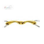 Loose Ring Snaffle Curved Oval MP German Silver & Stainless Steel Training Bit