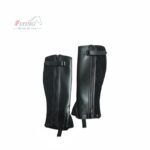 Black Amara Half Chaps Horse Riding / Equestrian, Sizes XXS, XS, S, M, L, XL XL